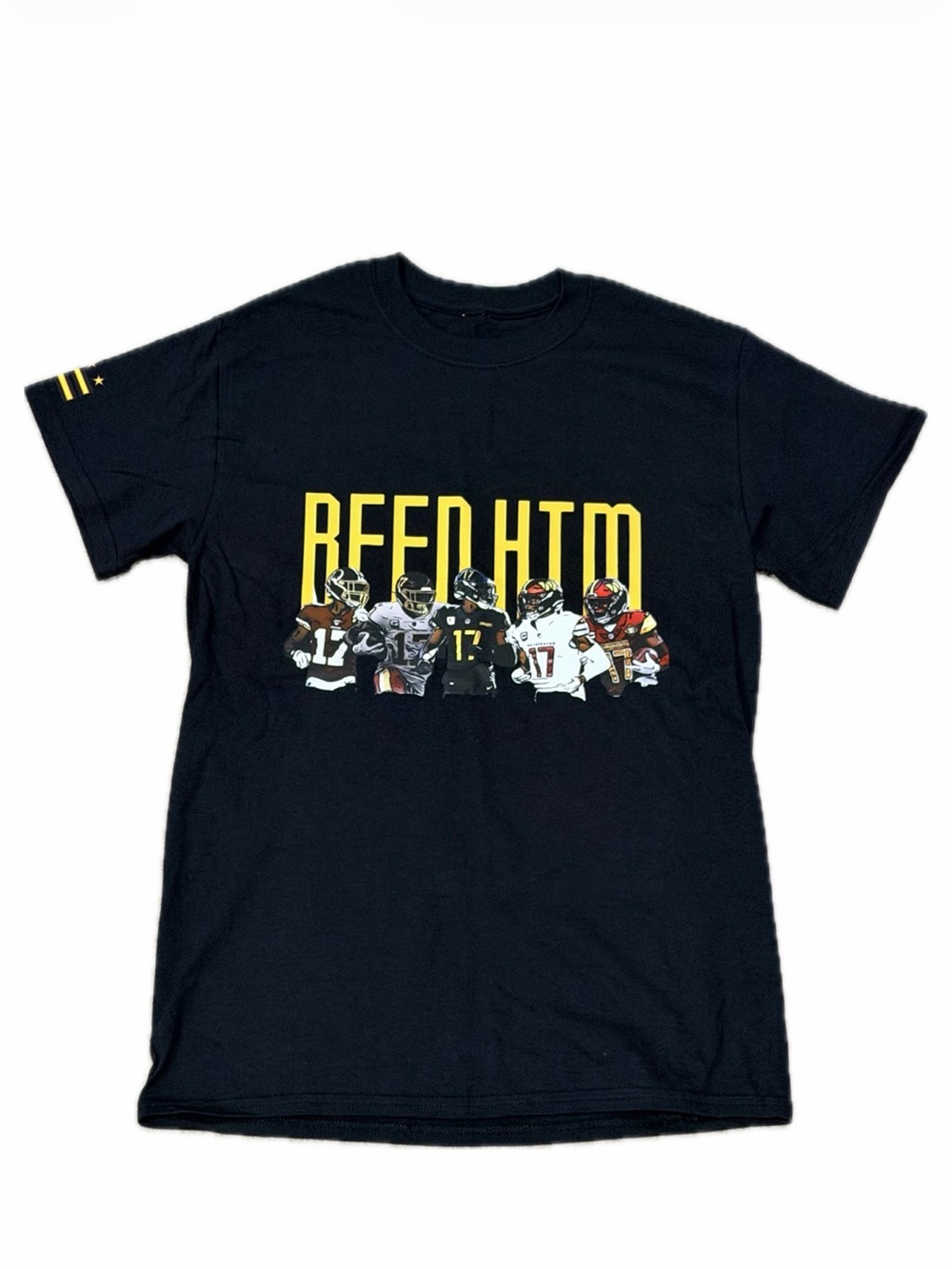 Black Washington Commanders Customs Tshirt Terry McLaurin “Been Him”